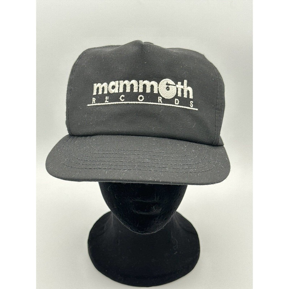Mammoth Records Hat- Ultra Rare Vintage Hat- List Of Bands In Description